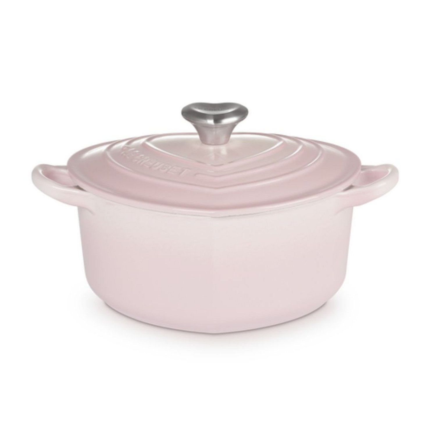 LE CREUSET ハート型 鍋 SHELL PINK 20センチ LE CREUSET ハート型 鍋 SHELL PINK 20センチ